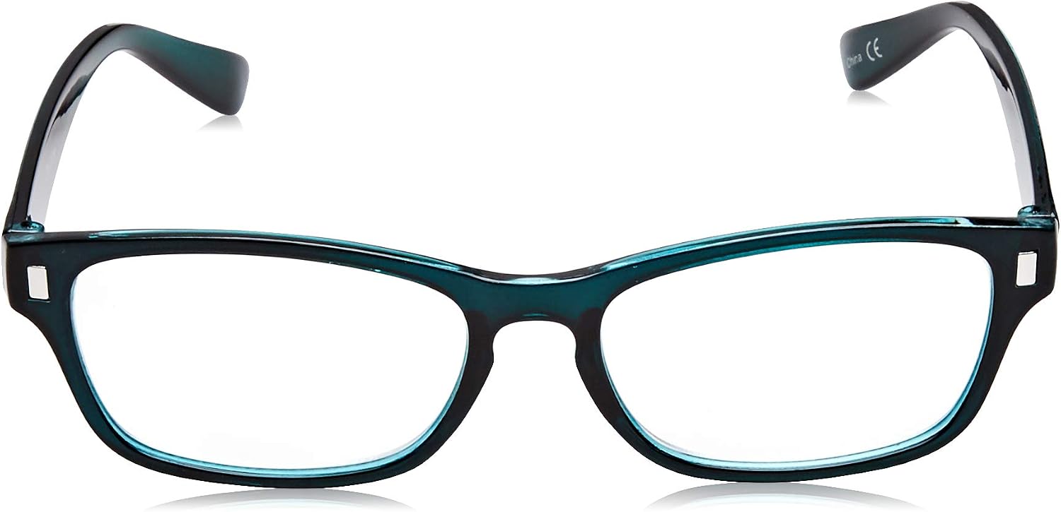 OPULIZE NET Reading Glasses for Women Men, Value 2 Pack, Vintage Inspired Square Frame with Iconic Front Detail - Image 3