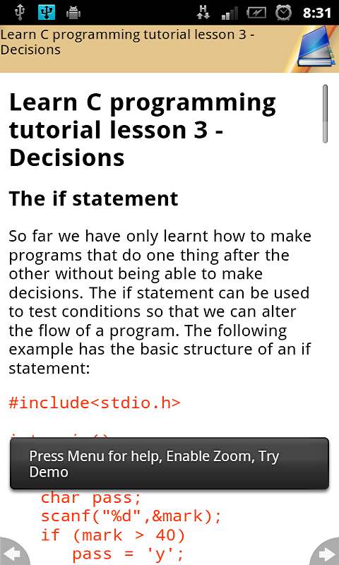 Learn C/C++ programming:Amazon.com:Appstore for Android