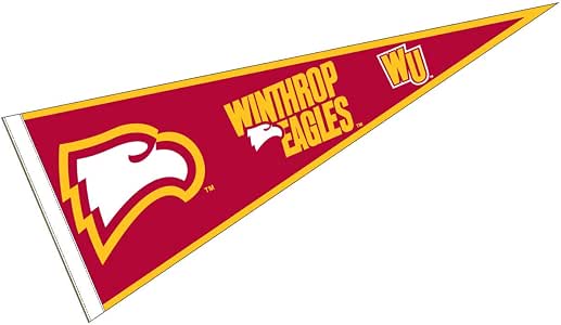 Winthrop Eagles Felt Pennant – Officially Licensed 12x30 Inch College Sports Pennant - View #11