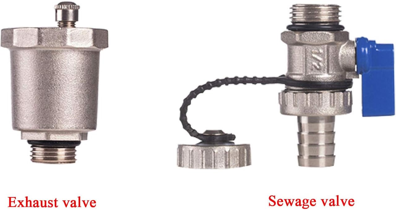 Hydraulic Separator Boiler Buddy Buffer Tank for ufh Manifold Under Flooring underfloor Water Heating Manifold 3/4 1 1-1/4 1-1/2 inch (3/4 inch) - Image 5