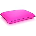 Imaginarium Fun Memory Foam Pillow for All Sleep Positions - Washable Cover - CertiPUR-US - Made in USA - Standard Size 16" x 24" (Party Pink)