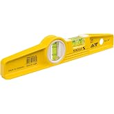STABILA 81S Torpedo Level - Die-Cast Aluminum Construction, Cat. No. 25010 | Precision torpedo level with durable die-cast aluminum body for professional and home leveling tasks