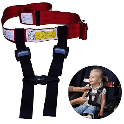 Child Safety Harness Airplane Travel Clip Strap.The Travel Harness Safety System Will Protect Your Child from Dangerous.Had Passed FAA Approved.