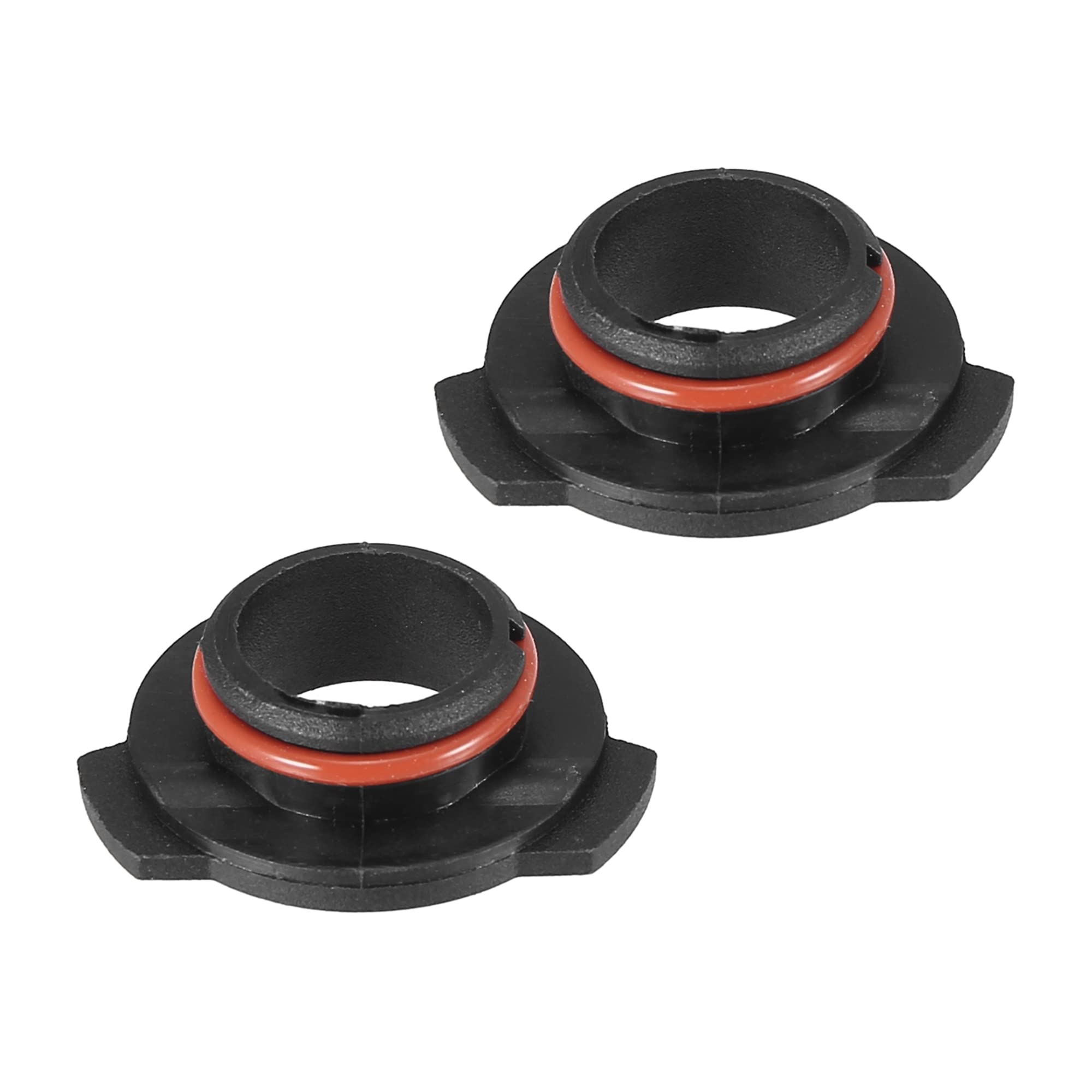 Photo 1 of X AUTOHAUX 2pcs 9005 HB3 LED Headlight Adapter Base Bulb Sockets Retainer Holder Universal for Car Black