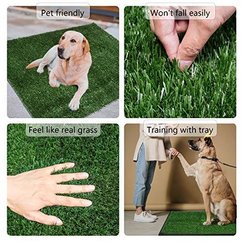 dog real grass pad