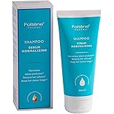 Foltene Sebum Clarifying Shampoo for Oily Hair - Normalizing Oily Scalp Shampoo with Vitamin B6, Biotin, Sage - Removes Excess Oil, Refreshes Scalp, Cleans Hair - 6.8 Fl oz