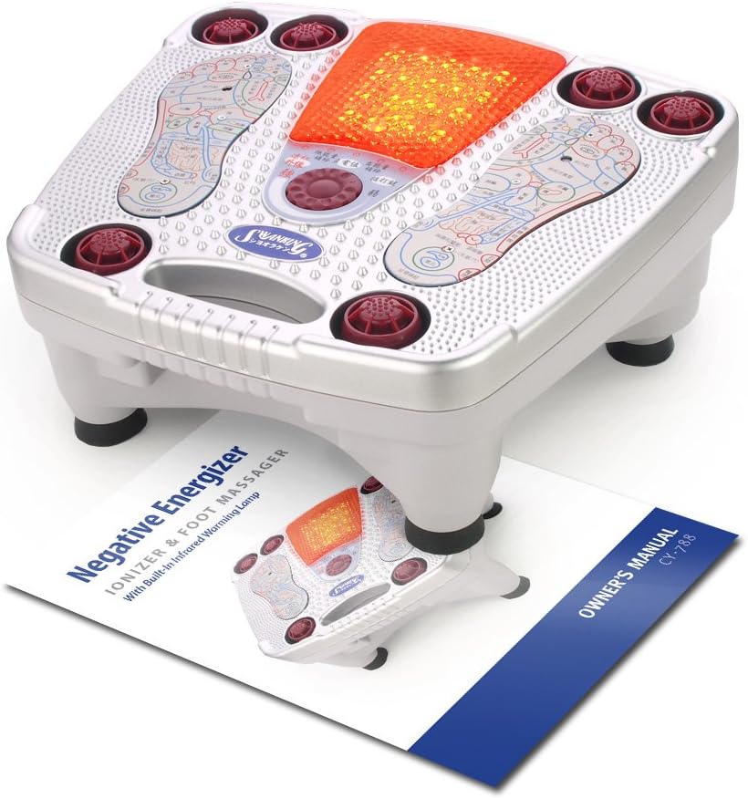 IONIZER INFRARED FOOT MASSAGER with High Voltage ionizer, CY788