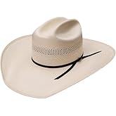 RESISTOL 20X Cut Bank Straw Cowboy Hat