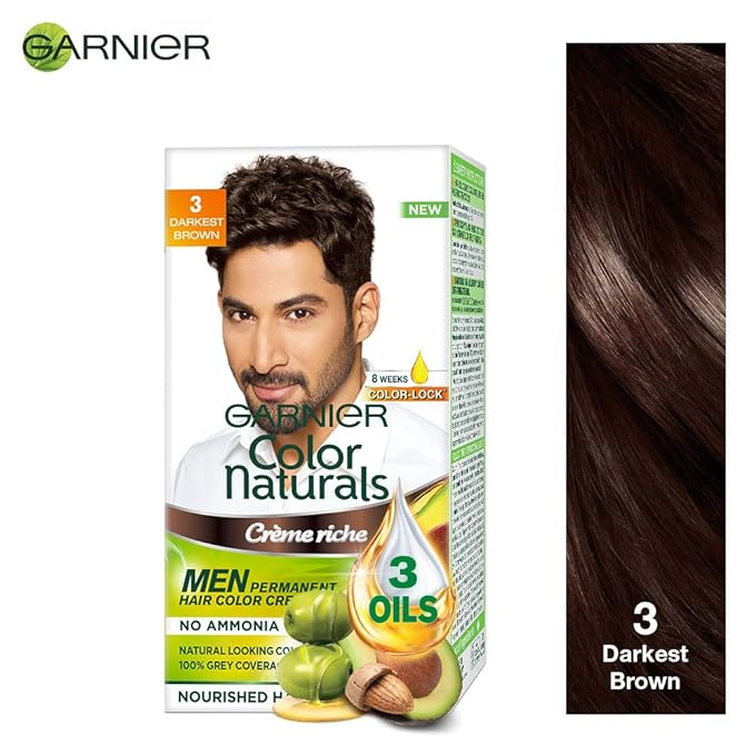 Buy Garnier Color Naturals Men Natural Black 30ml 30gm Online At