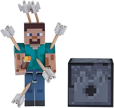 steve minecraft action figure