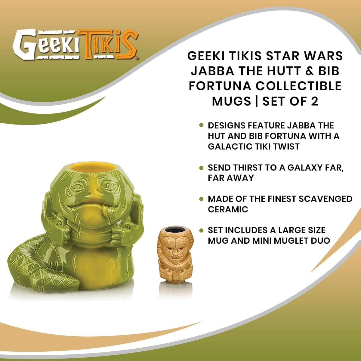 jabba the hutt tiki mug