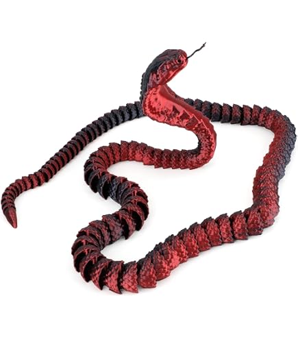 Joycabin Jouet serpent imprimé en 3D - Œuf de serpent de Pâques - Œufs de serpent de Pâques