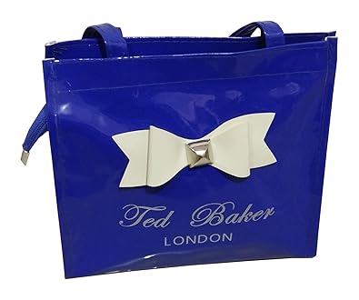 Ekkta Fashions Womens Small London Ted Baker With white Flower Design