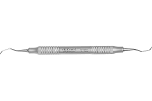 ST INSTRUMENT USA INC Dental Universal Posterior Columbia Curette 4L4R Rounded Toe Two Cutting Edges Handle 9 Code C-0983