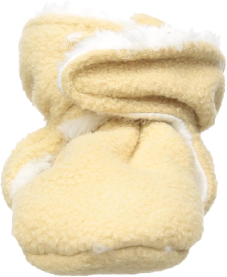 Hudson Baby Unisex Baby Cozy Fleece and Sherpa Booties: Clothing