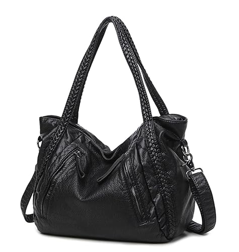 Large Slouchy Tote Bag Purse Soft Leather Hobo Bags for Women