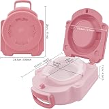 Hibtn Portable Training Potty for Kids Travel Baby Toddler Seat view 2
