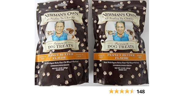 newman's peanut butter dog treats