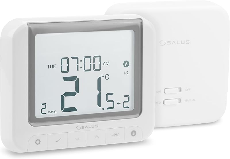 Salus RT520RF Wireless Thermostat Boiler Plus Compliant Digital Room Thermostat