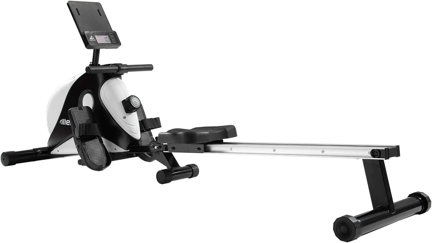DuraB Rowing Machine for Home Use Foldable - Magnetic Rowing Machine Indoor Folding Rowing with Magnetic Braking System, LCD Monitor and 8-level resistance adjustment fitness machine
