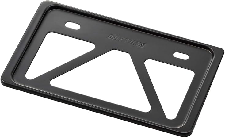 Amazon デイトナ バイク用 ナンバープレートホルダー 125cc以下 角型 原付用 ブラック 軽量型 車 バイク 車 バイク