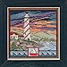 Lighthouse Beaded Counted Cross Stitch Kit Mill Hill 2017 Buttons Beads Spring MH141714
