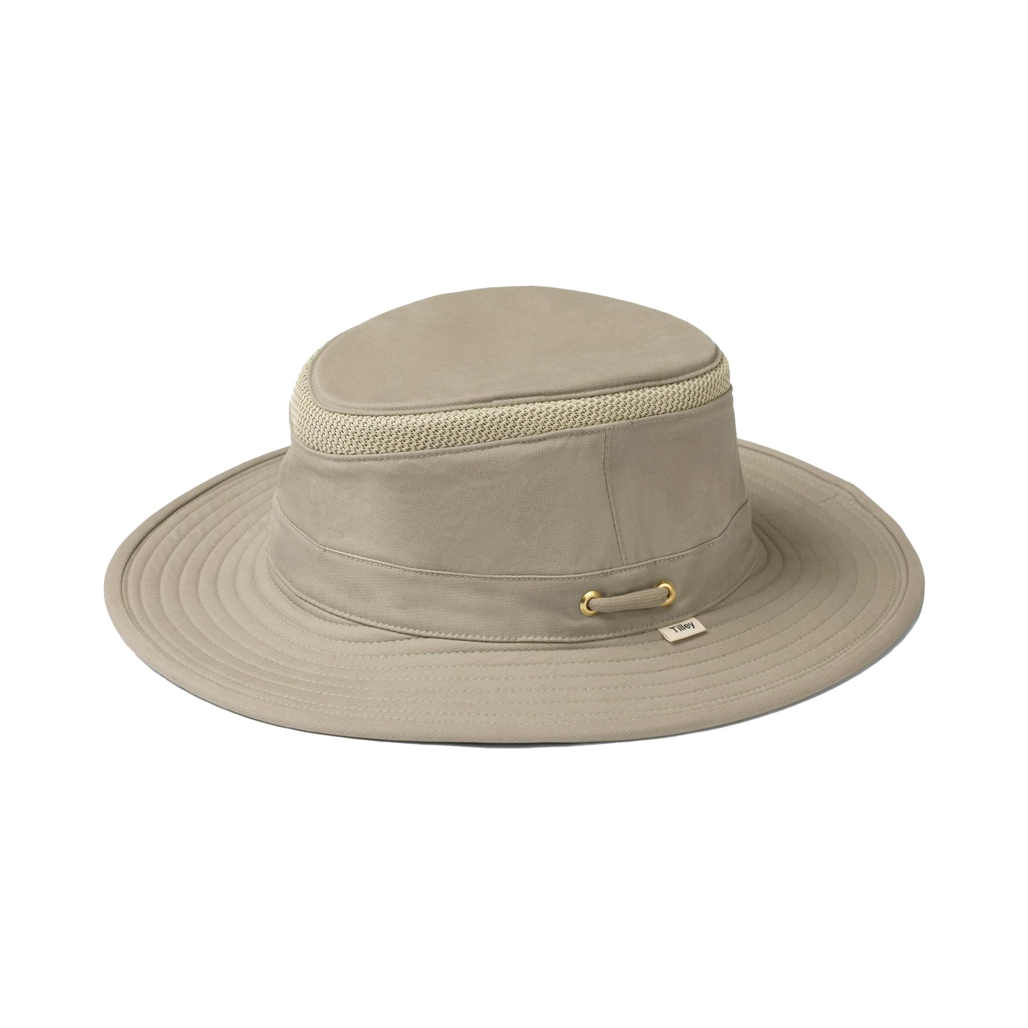 Photo 1 of Tilley T5MO Organic Cotton Airflo Hat, Khaki With Olive Underbrim, 7 5/8