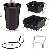 Peg Board Cups & Hooks Organizer Accessory for Tool Storage System view 3