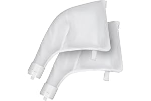 Keptwell 2-Pack Replacement Zippered Filter Bags for Polaris 360 & 380 Pool Cleaners - Universal All-Purpose Pool Filter Bags Compatible with Polaris Pool Cleaners