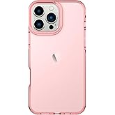 ArtsEvo Designed for iPhone 16 Pro Case, 6.6ft Drop Protection, Full Body Screen Camera Protective Phone Case, Pink