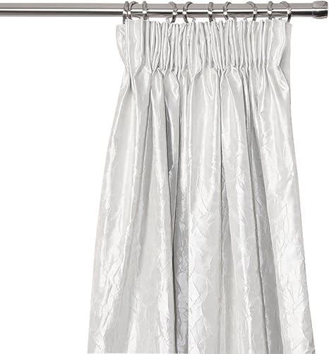 cortina black line arrugado tela