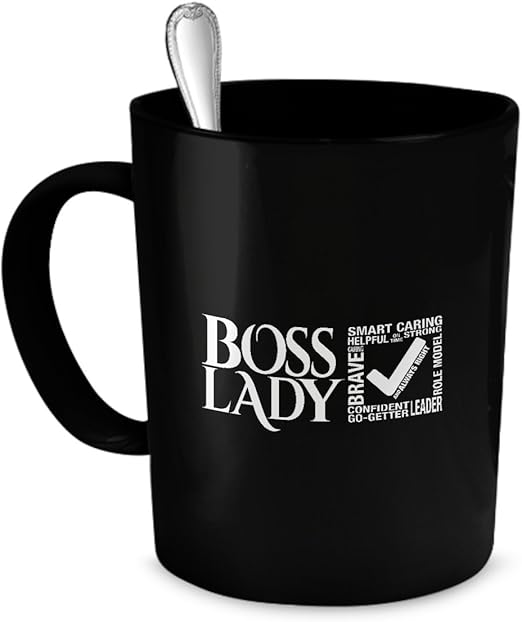 boss lady coffee cup mugs