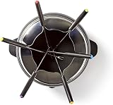 NEDIS FCFO110EBK6 Fondue Set 6 People 2.3L Black Powerful Heating Easy Clean view 5