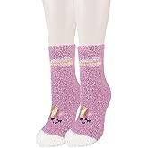Benefeet Sox Cute Fuzzy Socks for Women Girls Fluffy Warm Cozy Novelty Slipper Socks Funny Animal Plush Sleeping Socks