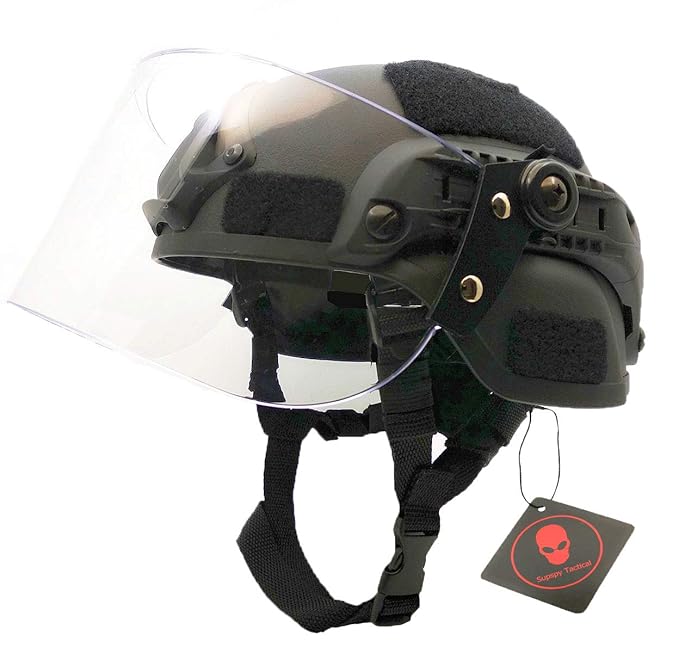 Airsoft Tactical MICH 2000 Military Paintball SWAT Police Helmet with