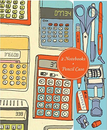 Notes and Calculations: Notebooks and Pencil Case Set