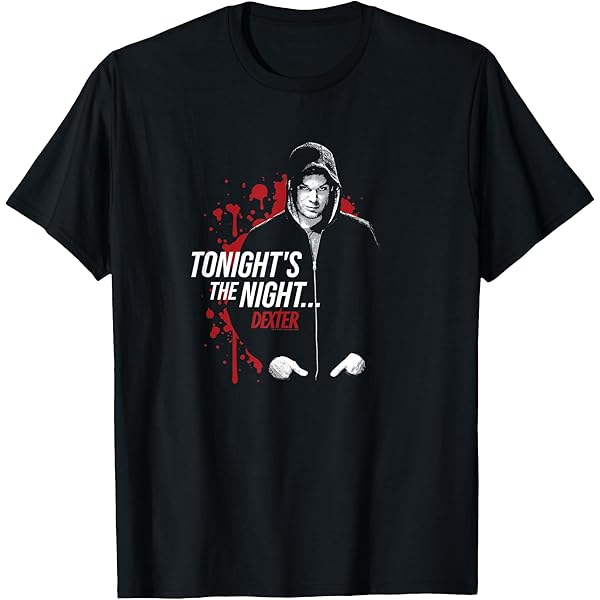 Amazon.com: Dexter Splatter Logo T-Shirt : Clothing, Shoes & Jewelry