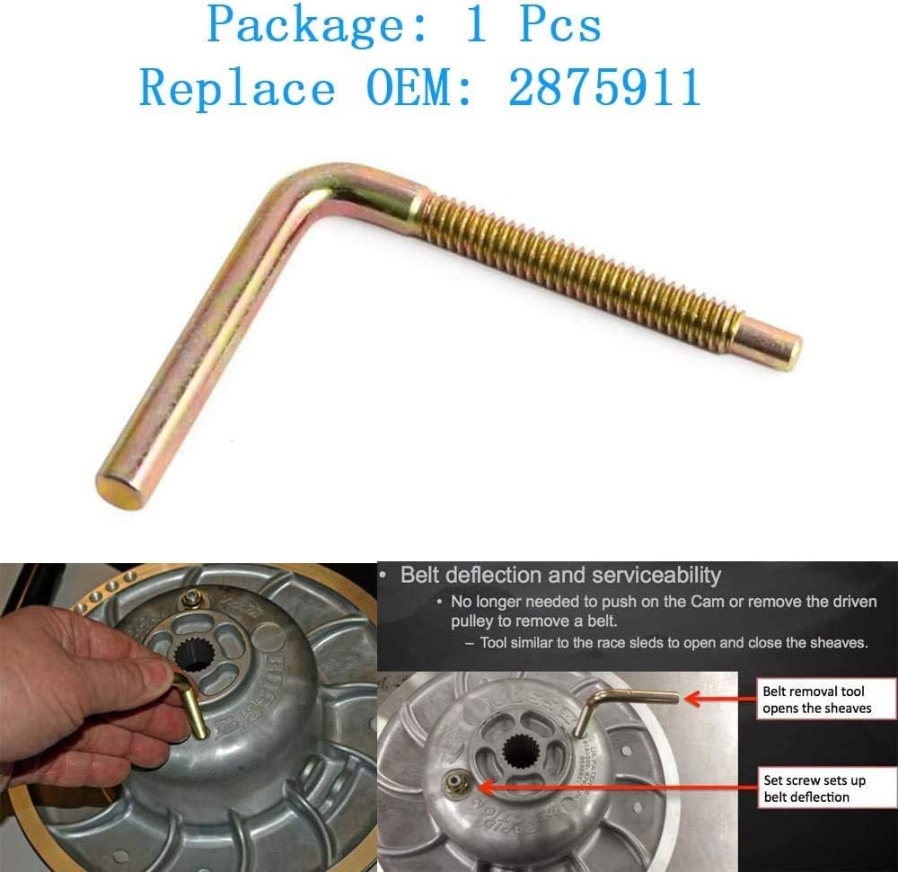 Snowmobile Clutch Spreader Drive Belt Removal Tool Kit