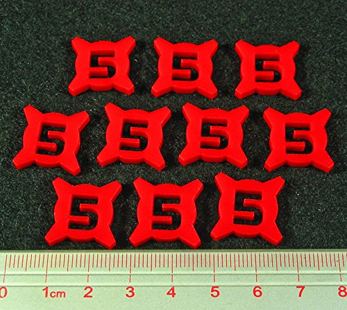 SW: Assault, 5 Damage Tokens, Red (10)
