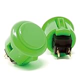 SANWA 2 pcs OBSF-30 Original Push Button 30mm - for