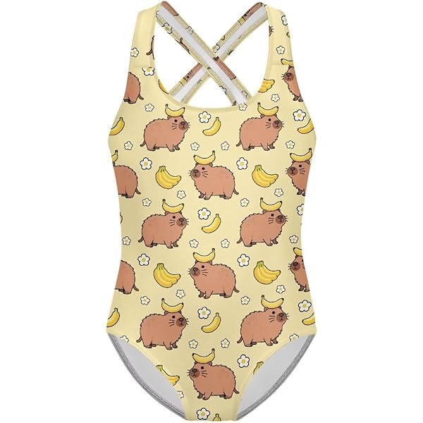 Conjunto De Traje De Baño De 2 Piezas Para Niña Preadolescente