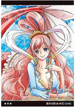 Amazon ワンピースウエハース第6弾 激突する正義 9 Sr No 6 09 しらほし 単品 カードのみです お菓子は付属しません 通販