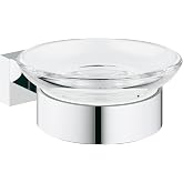 Grohe 40754001 Essentials Cube Soap Dish With Holder