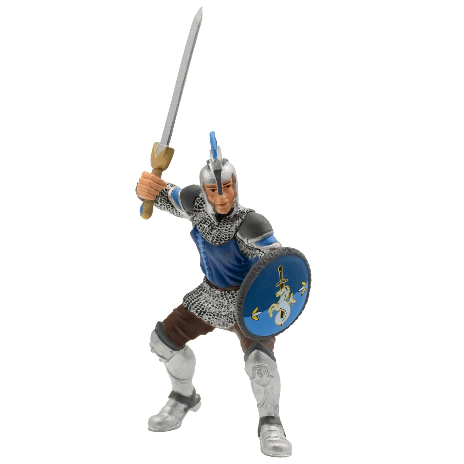 Bullyland 80764 Figure Figurine World - Swordsman in Blue
