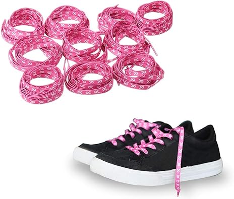 pink ribbon shoes