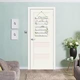 HPNIUB Bible Verse Wood Sign Green Leaves 7-Pack 28x4.3cm Rustic Christian Wall view 6