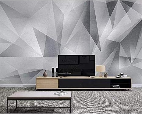 Amazon Co Jp 北欧の壁画の壁紙モダンな抽象的な幾何学的な三次元ラインテレビの背景の壁3dの壁紙 0x140cm ホーム キッチン