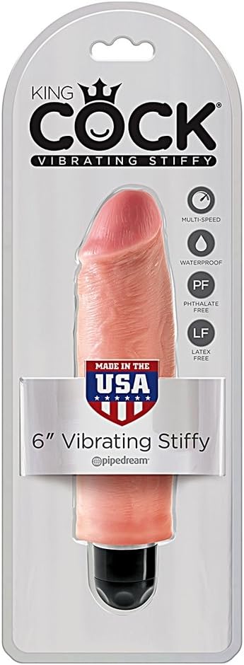 Pipedream King Cock King Cock Vibrating Stiffy 15.25 cm. (6.00 inch) - Image 3