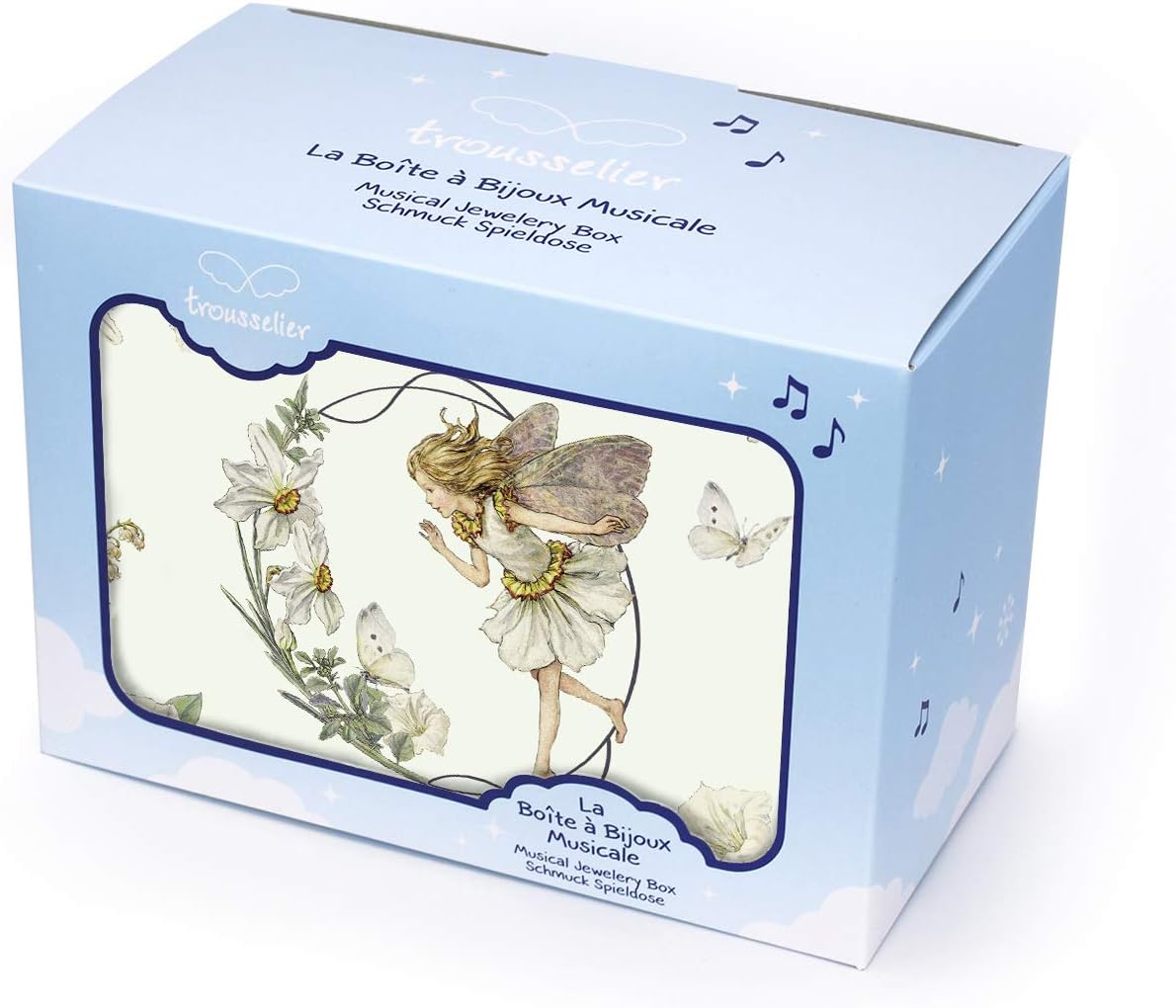 Trousselier Pencil Case, Fairy, Flower Fairies, Musical Jewellery Box, Ideal Gift for Young Girls - Image 5