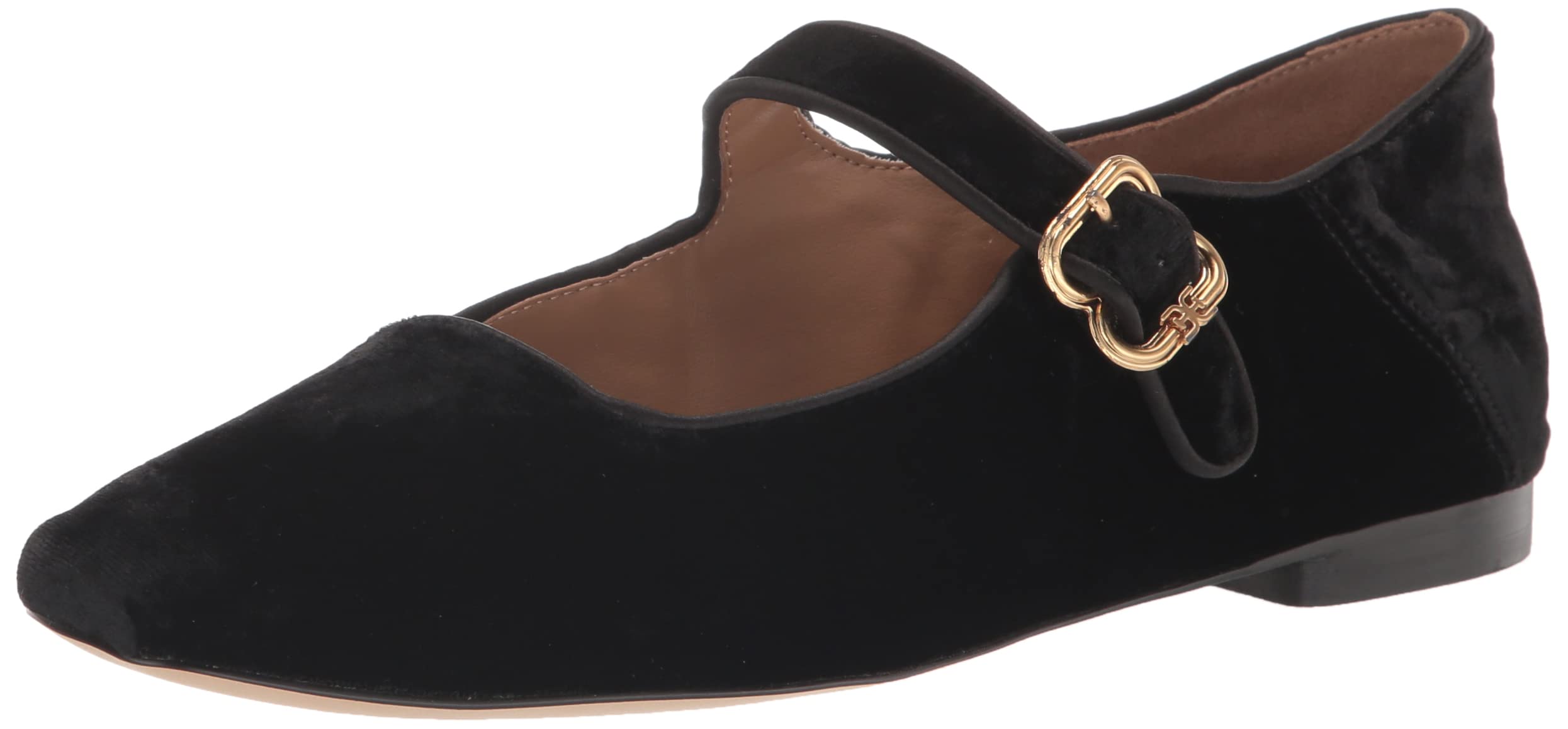 Sam Edelman Womens Michaela Mary Jane Flat, Black, 13 US